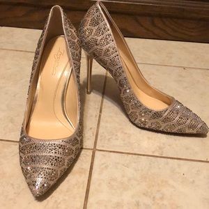 Silver/Gold Imagine Vince Camuto pumps